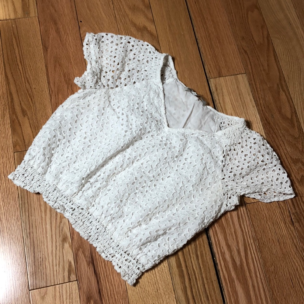 Eyelet Top